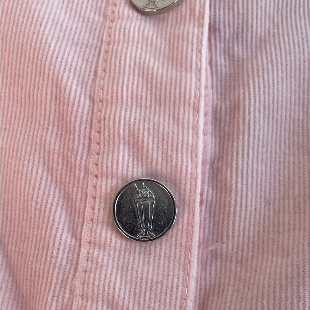 Hot Topic Exclusive Pastel Pink Riverdale Betty A-Line Corduroy Skirt - Picture 4 of 9